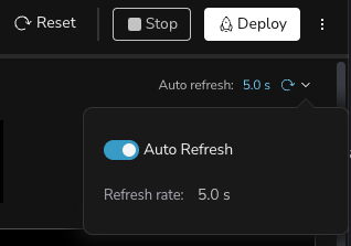 RDI analytics refresh